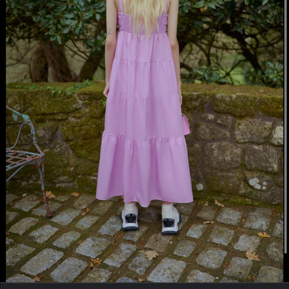 Zara tiered poplin dress - Picture 6 of 6